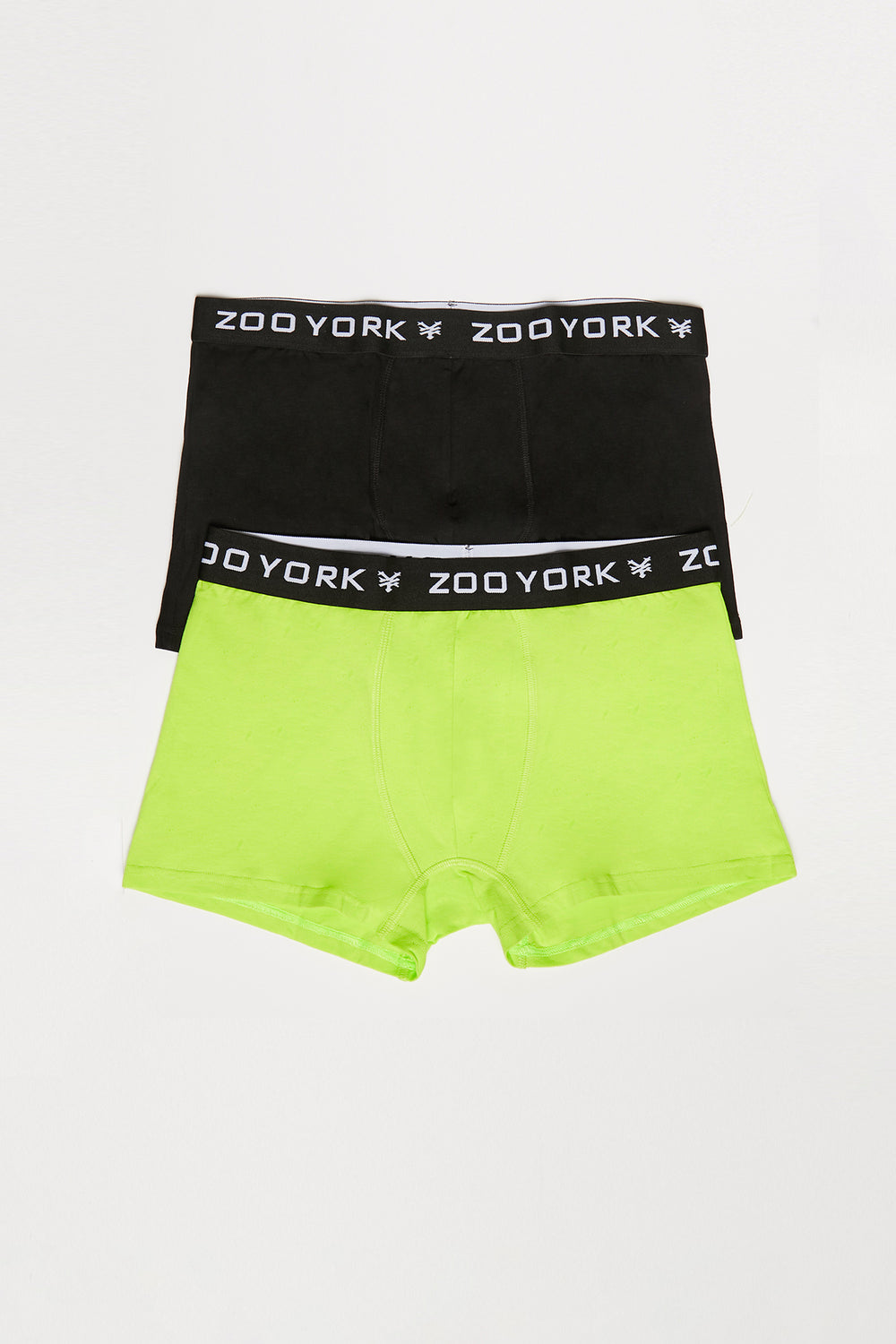 Zoo York Mens 2-Pack Boxer Briefs Green