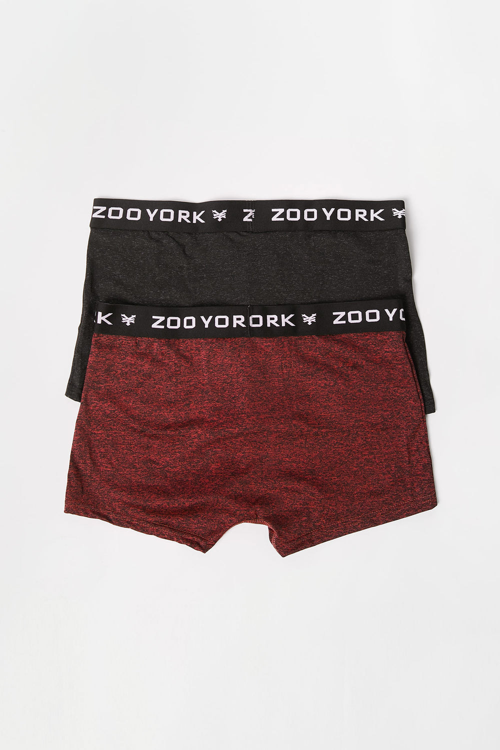 2 Paires de Boxers Space Dye Zoo York Homme Bourgogne