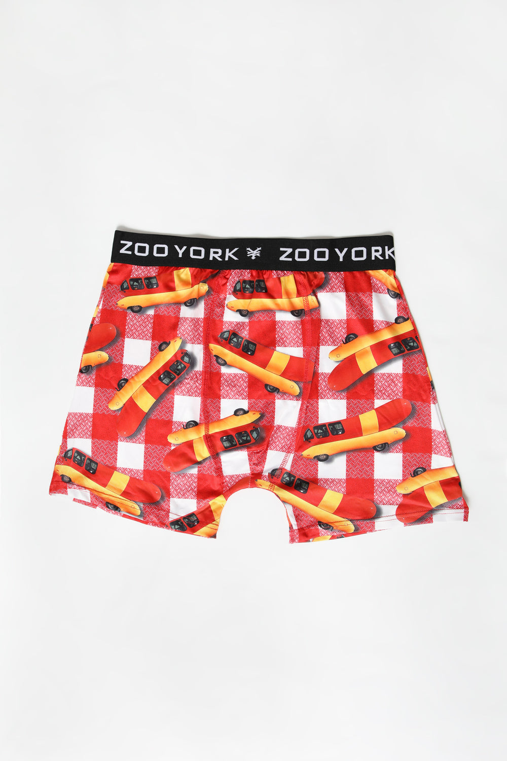 Boxer Imprimé Hot Dog Zoo York Homme Rouge