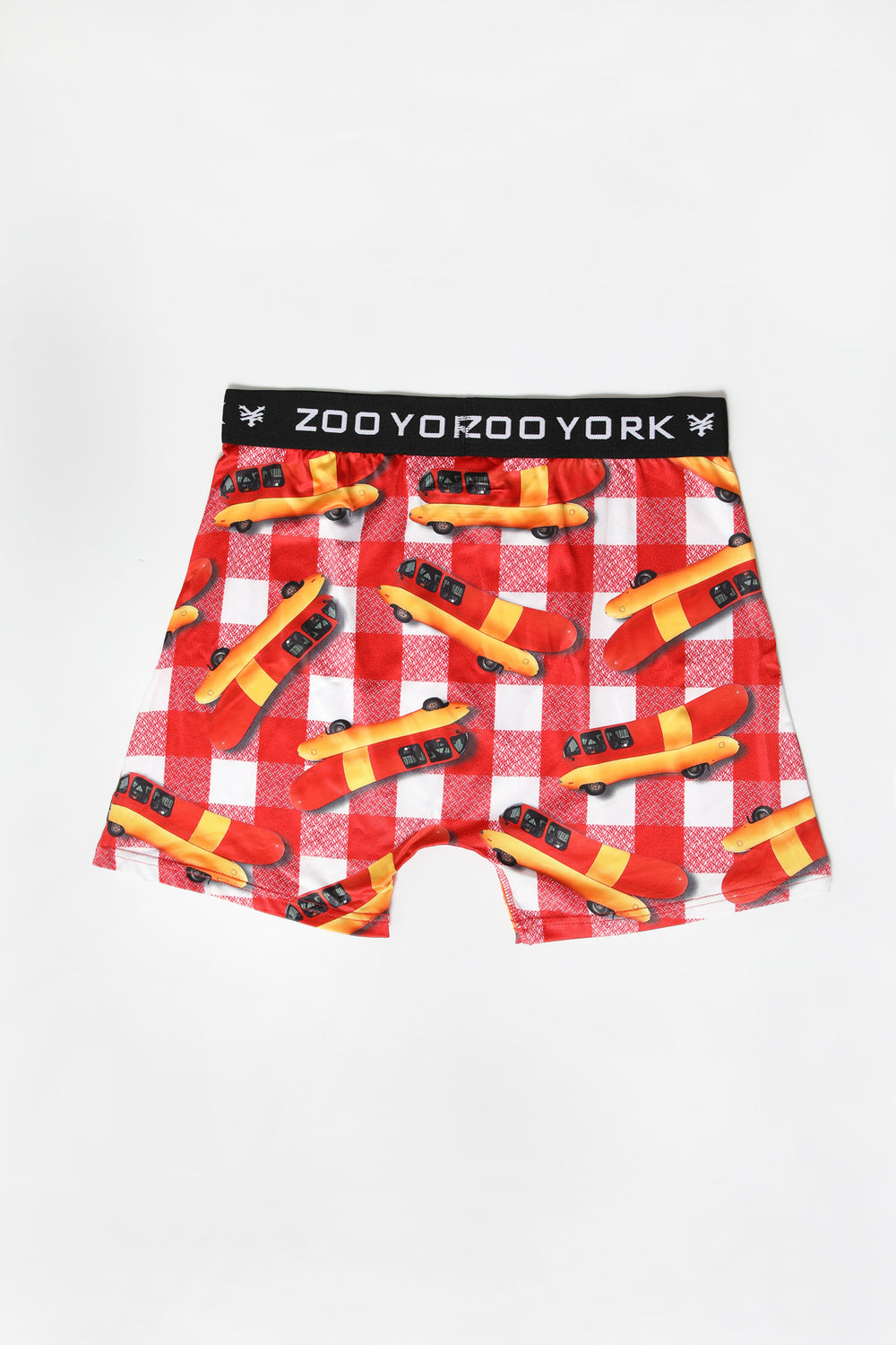 Zoo York Mens Hot Dog Boxer Brief Red