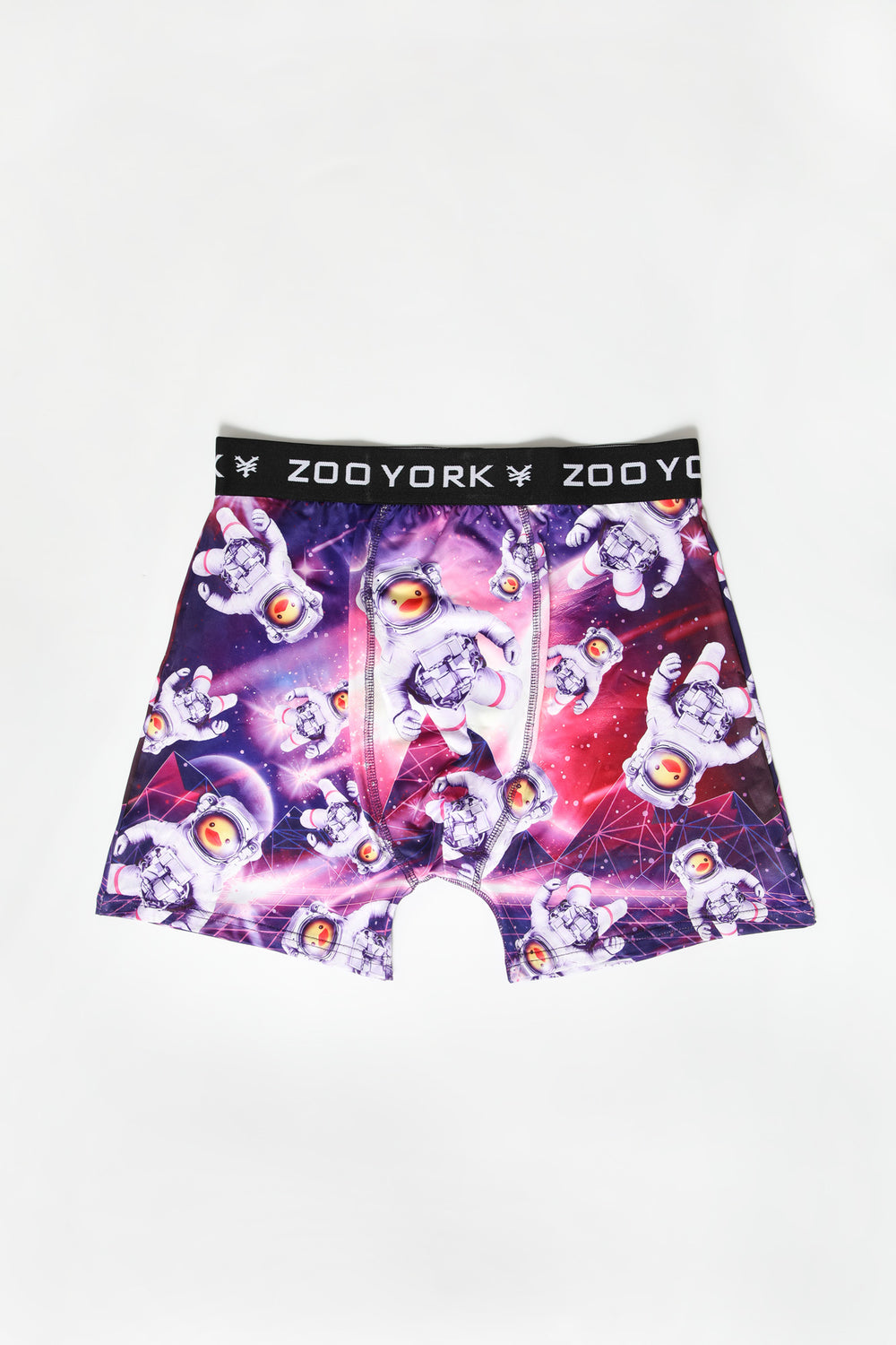 Boxer Imprimé Canards Astronautes Zoo York Homme Violet