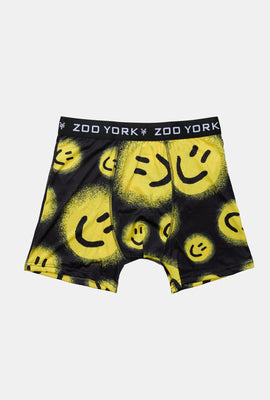 Zoo York Mens Smiley Boxer Brief