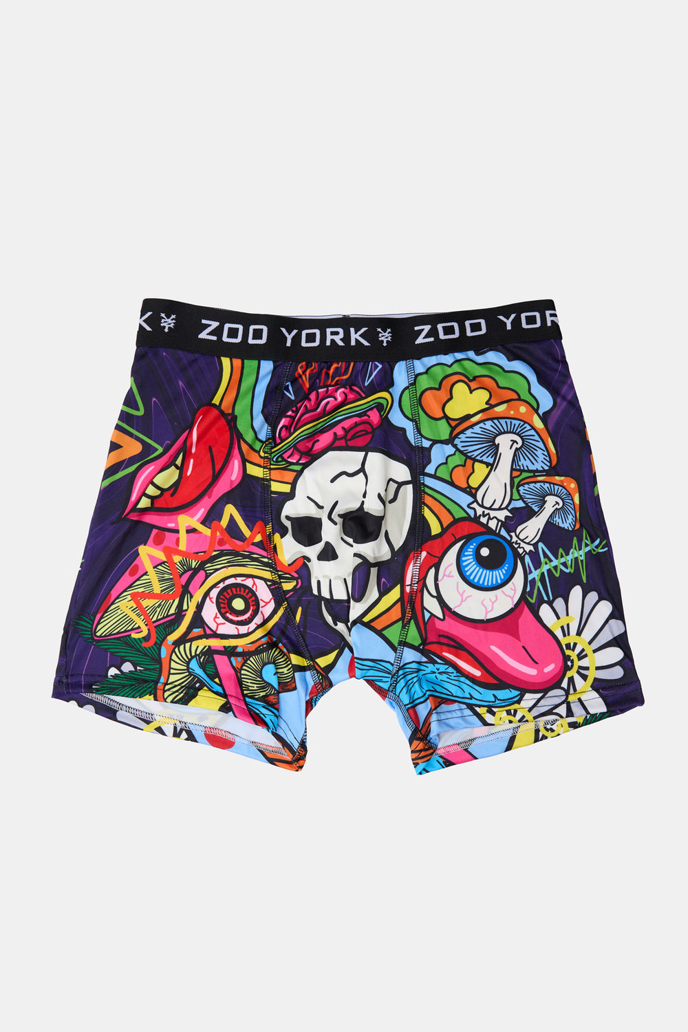 Zoo York Mens Psychedelic Print Boxer Brief Zoo York Mens Psychedelic Print Boxer Brief