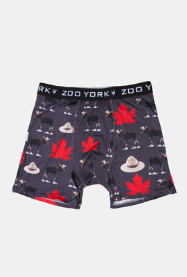 Boxer Imprimé Canada Zoo York Homme