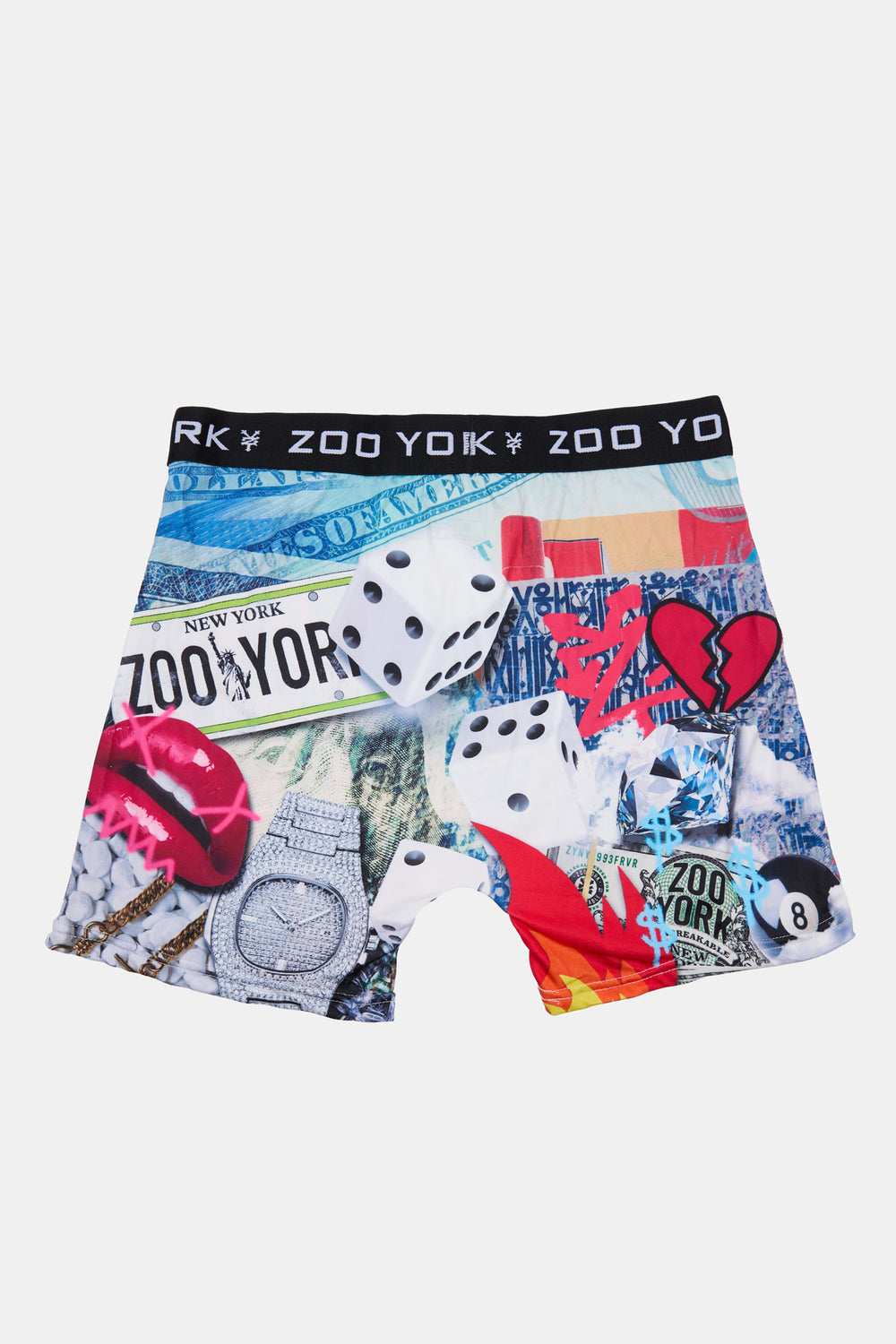 Zoo York Mens Rollin' Dice Boxer Brief Zoo York Mens Rollin' Dice Boxer Brief