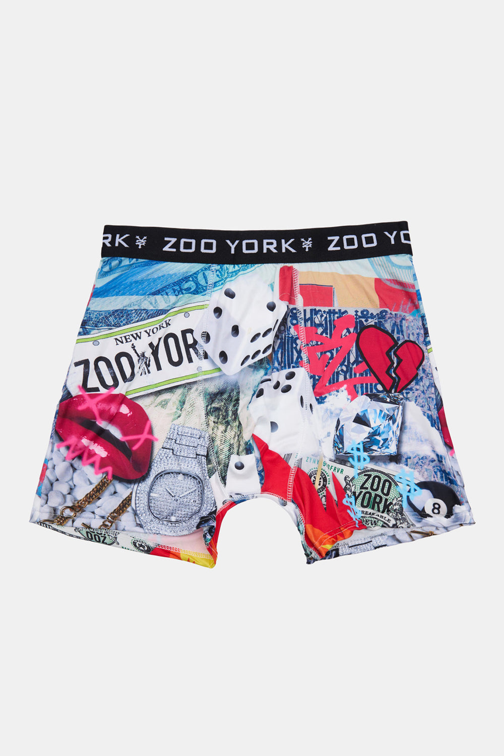 Zoo York Mens Rollin' Dice Boxer Brief Zoo York Mens Rollin' Dice Boxer Brief