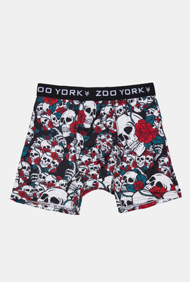 Zoo York Mens Skulls & Roses Boxer Brief