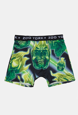 Boxer Imprimé Crânes Avec Fumées Zoo York Homme