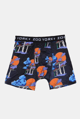 Zoo York Mens Mushroom & Night Sky Boxer Brief