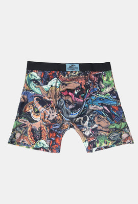 Mens Jurassic World Dinosaur Boxer Brief