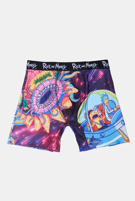 Mens Rick and Morty Space Boxer Brief