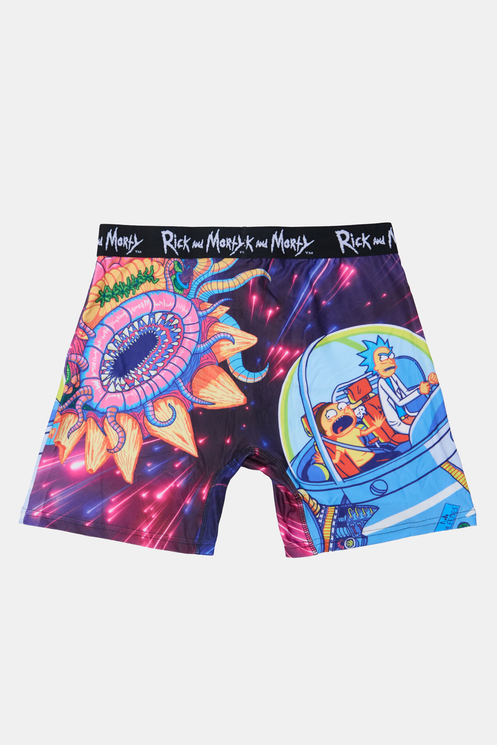 Mens Rick and Morty Space Boxer Brief Mens Rick and Morty Space Boxer Brief