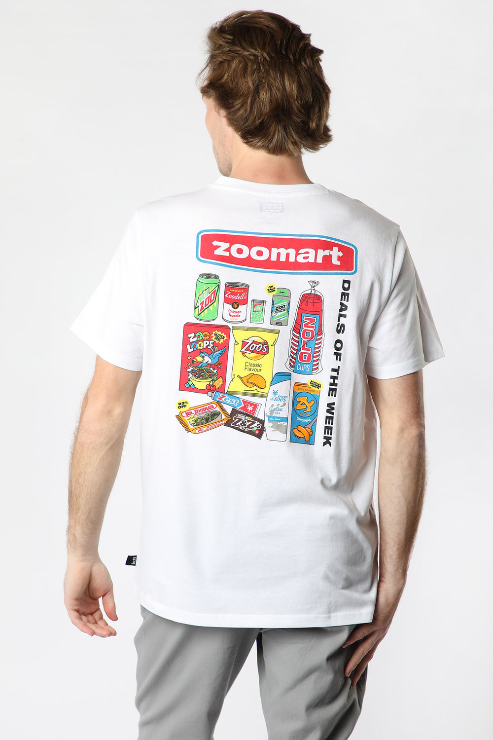 T-Shirt Imprimé Zoomart Zoo York Homme Blanc