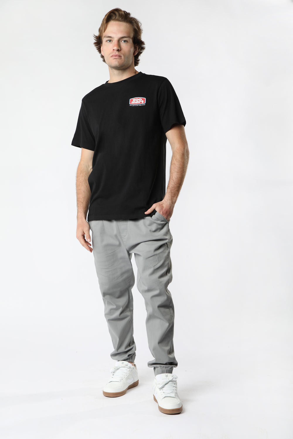 T-Shirt Imprimé Zoomart Zoo York Homme Noir