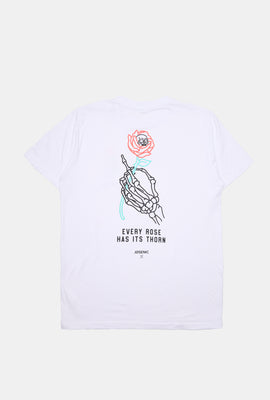 T-Shirt Imprimé Every Rose Has Its Thorn Arsenic Homme