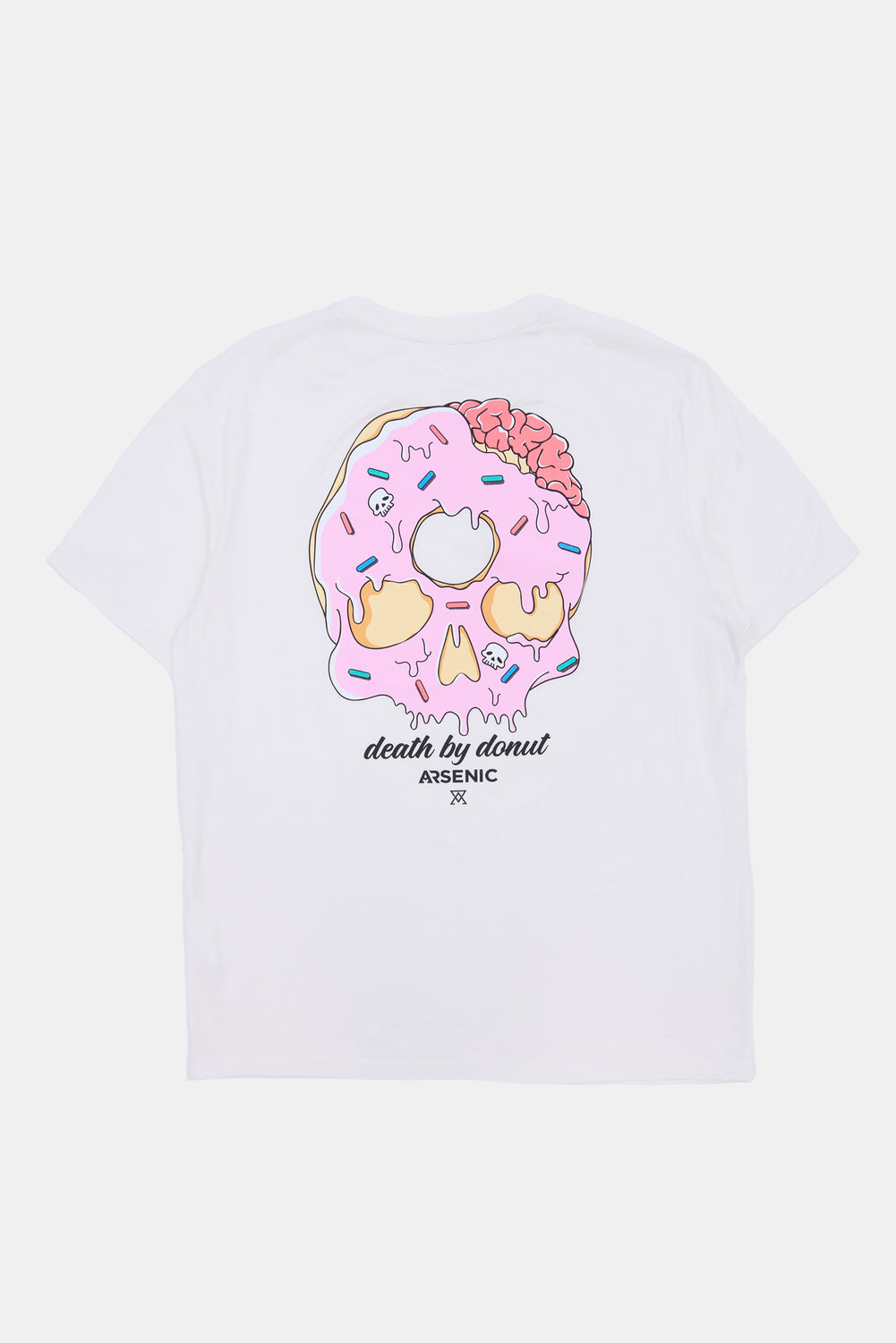 T-Shirt Imprimé Death by Donut Arsenic Homme T-Shirt Imprimé Death by Donut Arsenic Homme