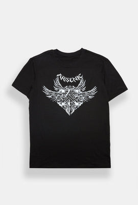 T-shirt imprimé ailes Arsenic