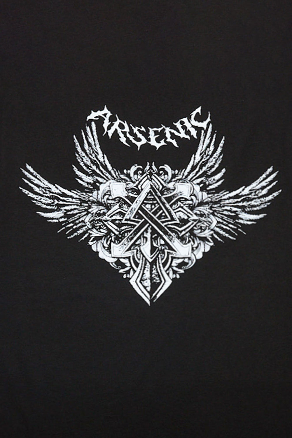 T-shirt imprimé ailes Arsenic T-shirt imprimé ailes Arsenic