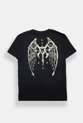 T-shirt imprimé ailes en ruine Arsenic