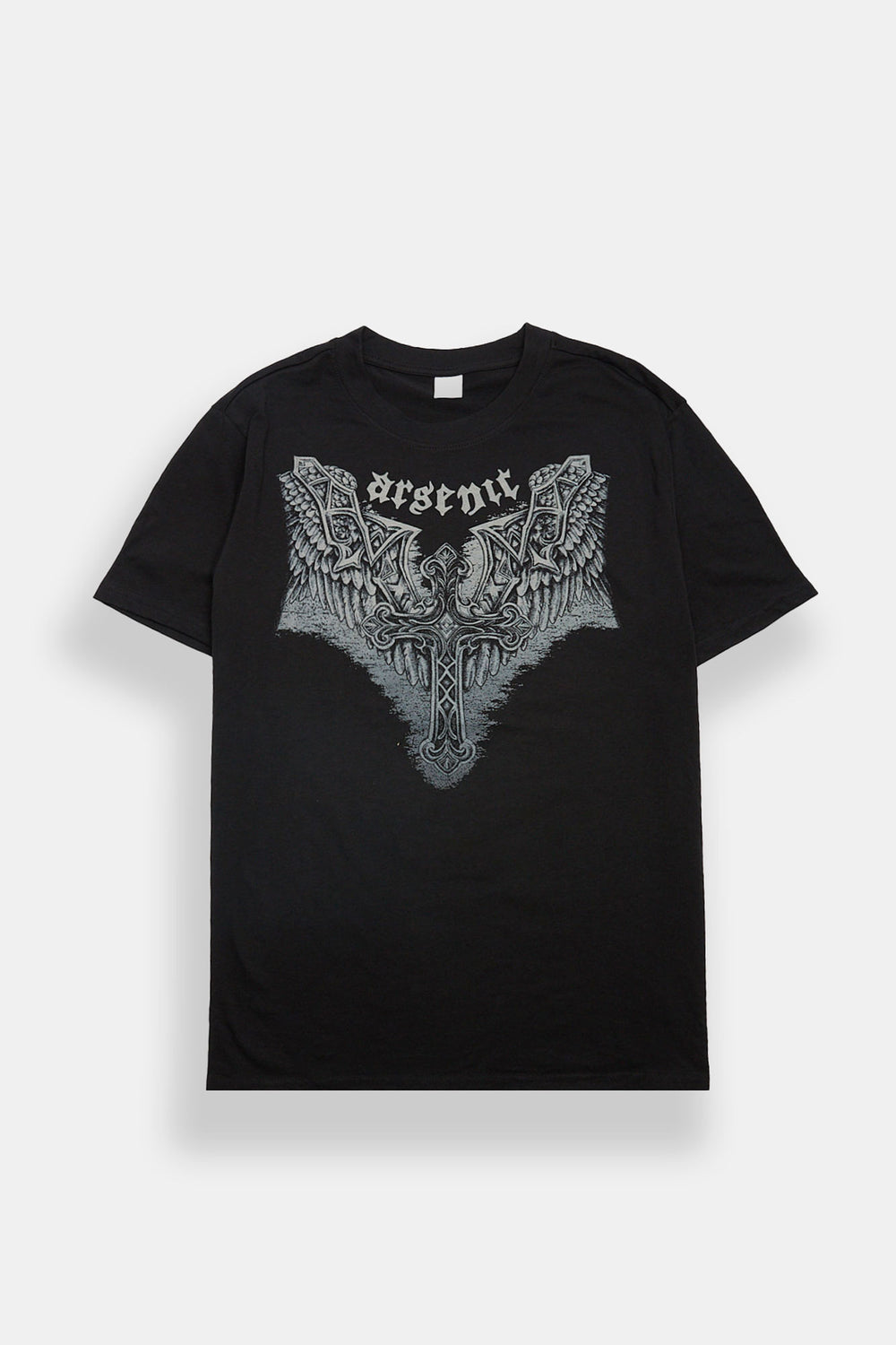 Arsenic Ruin Cross Graphic Tee Arsenic Ruin Cross Graphic Tee
