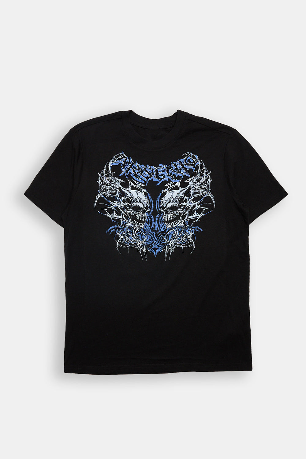 T-shirt imprimé de crânes chromés Arsenic T-shirt imprimé de crânes chromés Arsenic