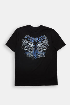 Arsenic Chrome Skulls Graphic Tee