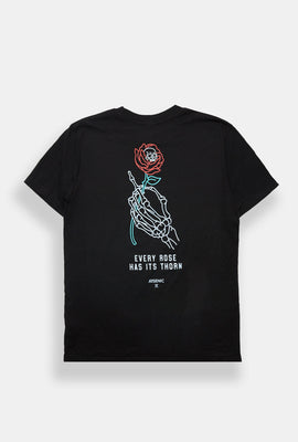 T-shirt imprimé rose Arsenic