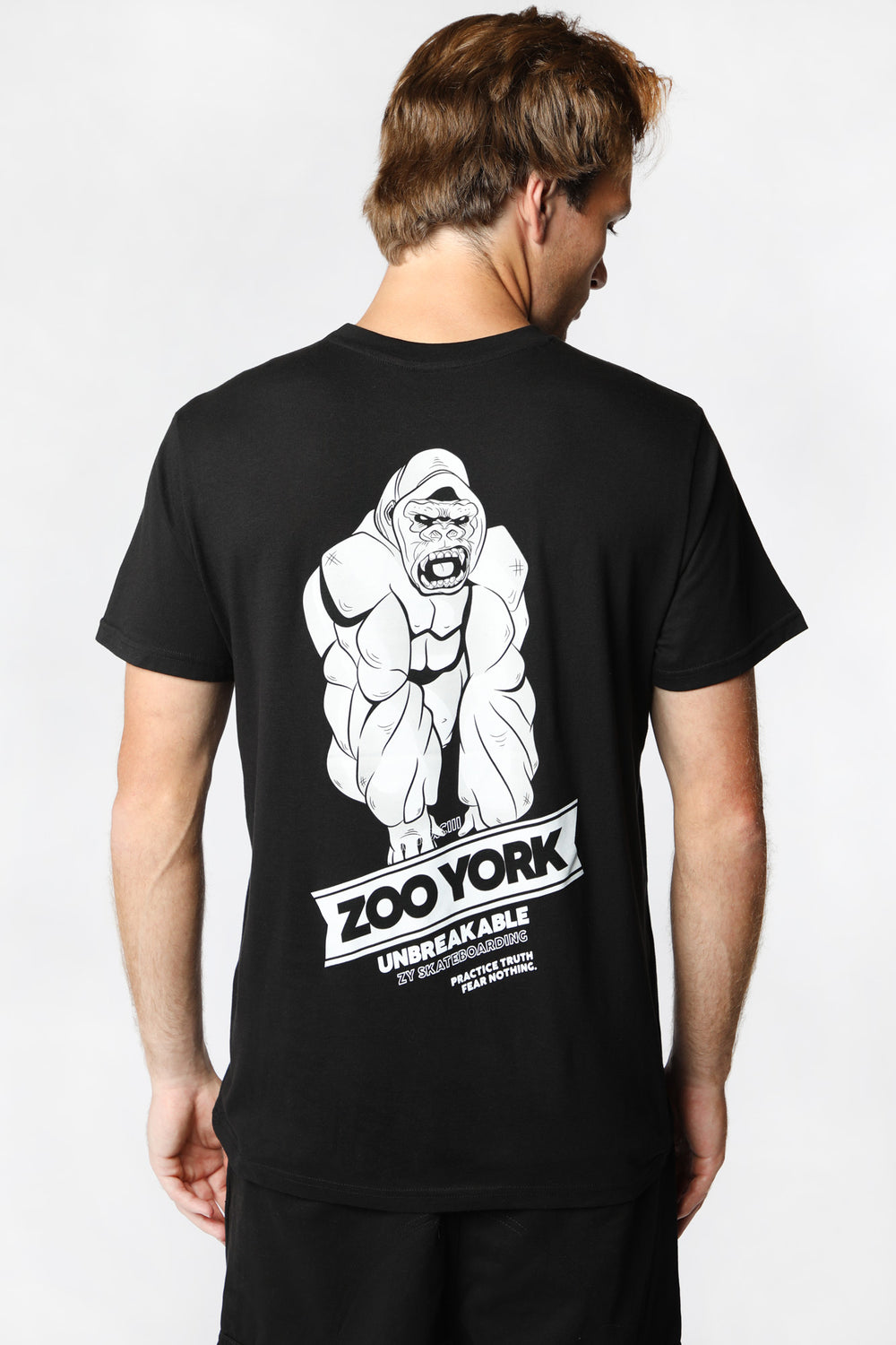 T-Shirt Imprimé Gorille Zoo York Homme T-Shirt Imprimé Gorille Zoo York Homme