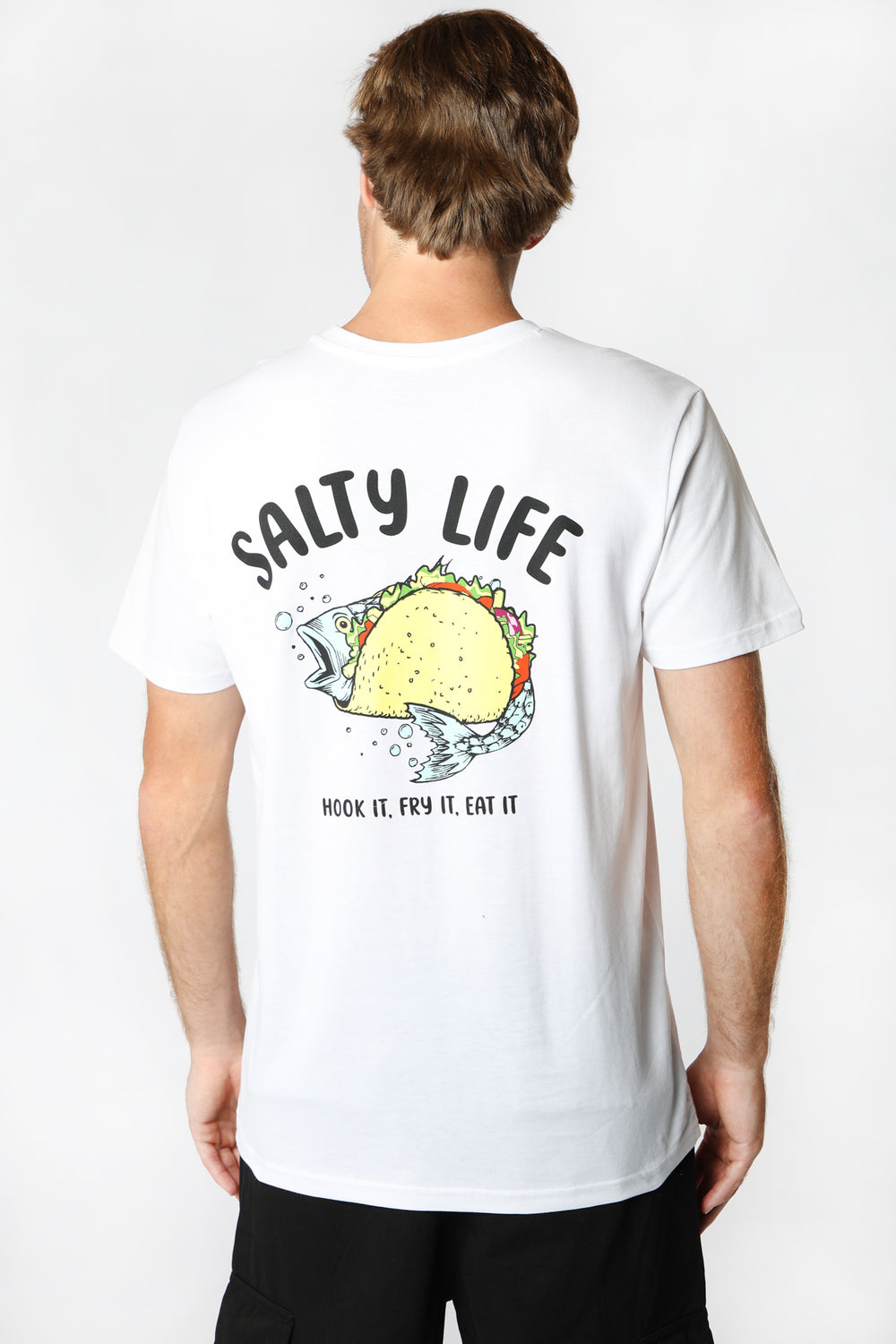 T-Shirt Imprimé Salty Life West49 Homme T-Shirt Imprimé Salty Life West49 Homme