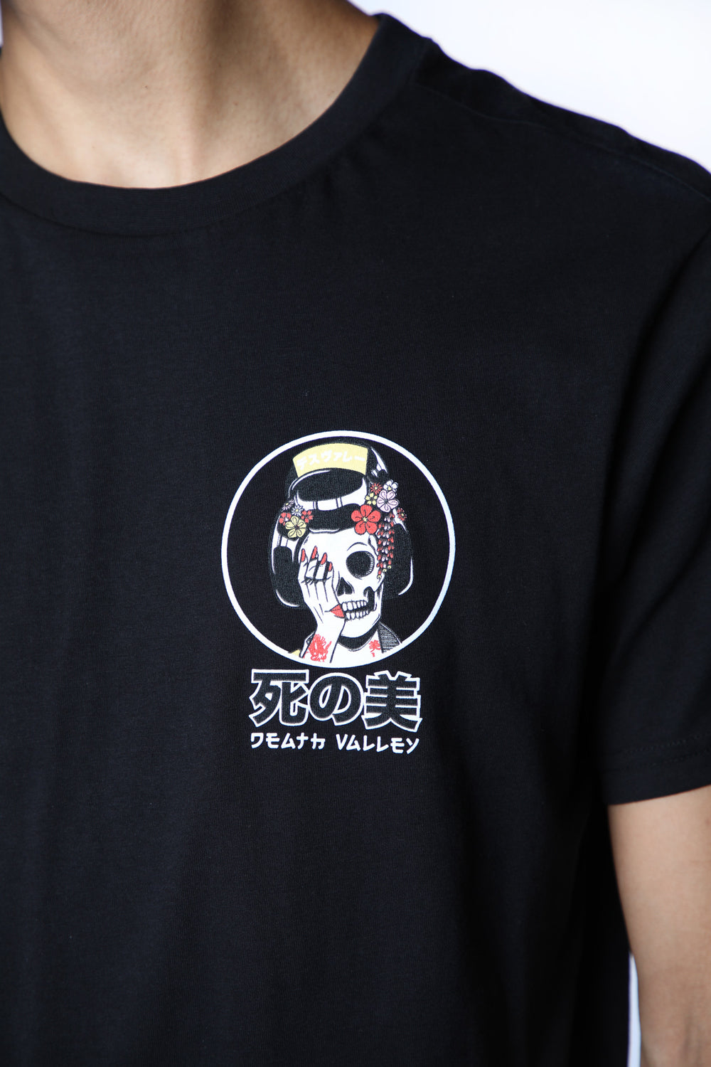 Death Valley Mens Geisha T-Shirt Black