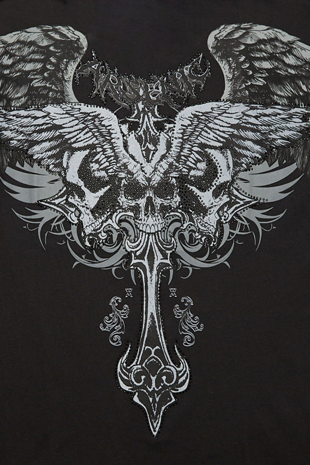 Arsenic Winged Skulls Graphic Tee Arsenic Winged Skulls Graphic Tee