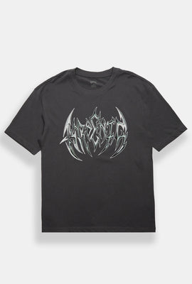 T-shirt imprimé à logo gothique Arsenic