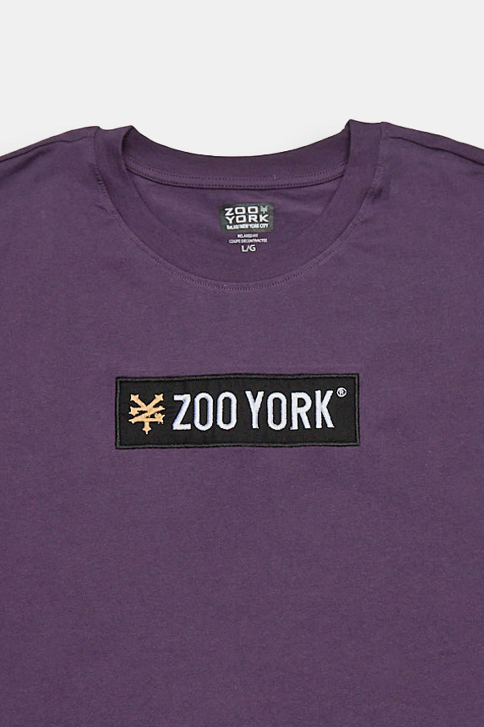 Zoo York Embroidered Box Logo Tee Zoo York Embroidered Box Logo Tee