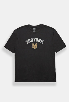 T-shirt à logo appliqué Zoo York