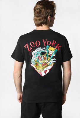 T-Shirt Imprimé Nouilles à Emporter Zoo York Unisexe