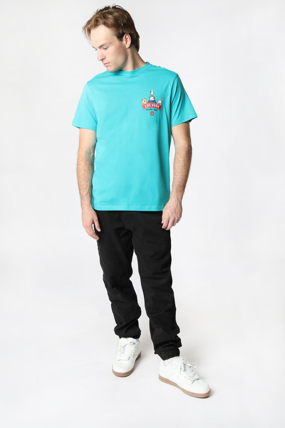 T-Shirt Imprimé Hot Pot Zoo York Unisexe Bleu