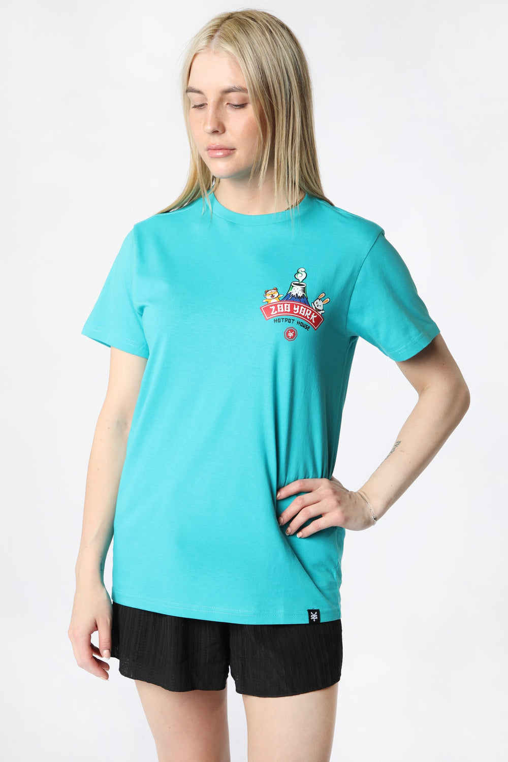 T-Shirt Imprimé Hot Pot Zoo York Unisexe Bleu