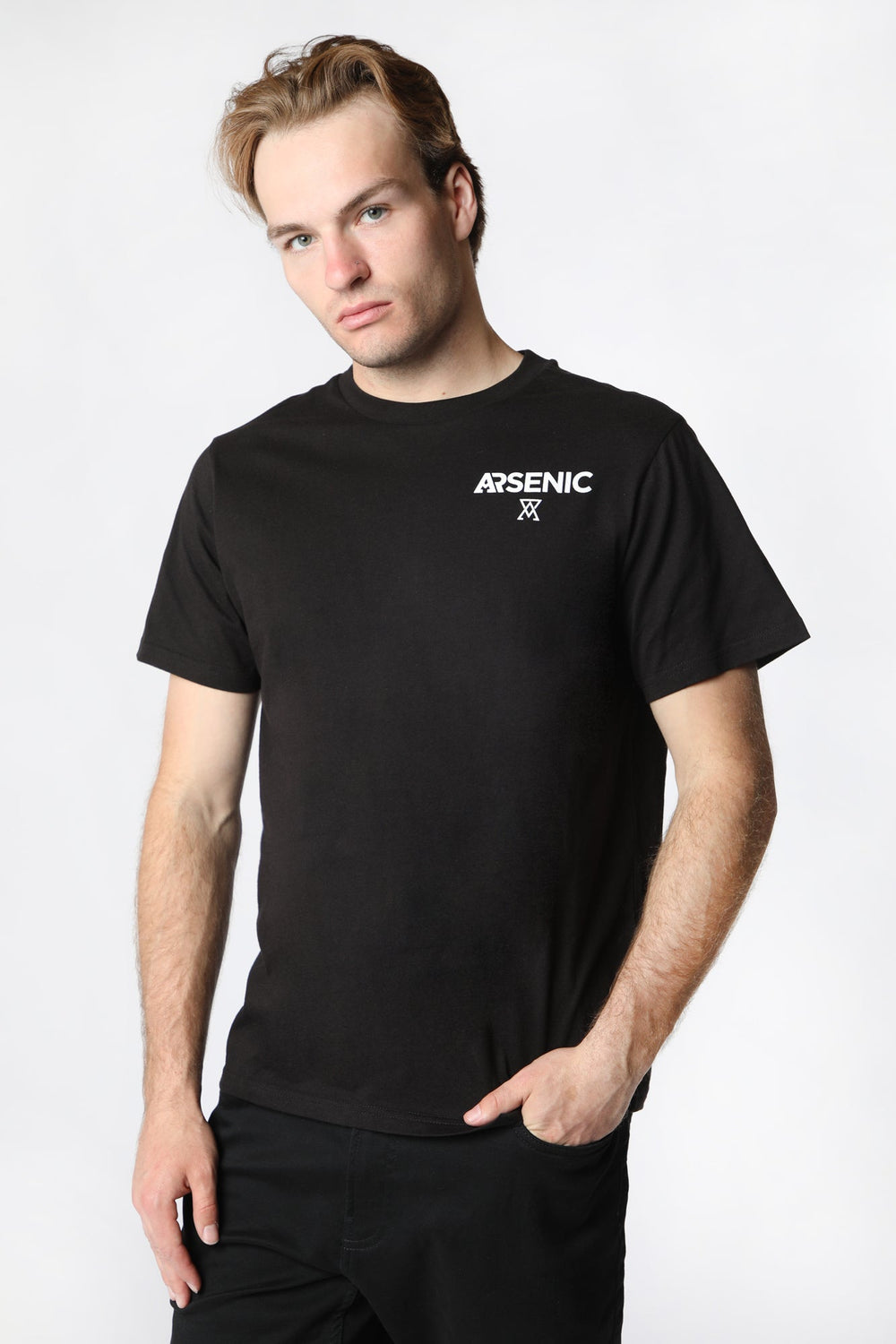 Arsenic Mens Bad To The Bone T-Shirt Black