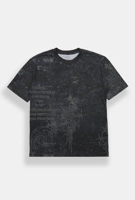 T-shirt imprimé à ailes Arsenic