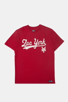 T-shirt imprimé logo baseball Zoo York homme
