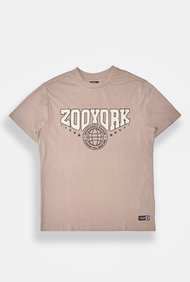 T-shirt imprimé style universitaire Zoo York homme