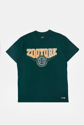 T-shirt imprimé style universitaire Zoo York homme