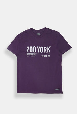 T-shirt imprimé logo True East Zoo York homme