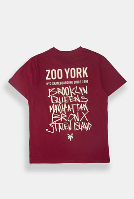 Zoo York Mens NYC Boroughs T-Shirt