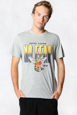 No Fear Mens Boxer Bee Graphic T-Shirt