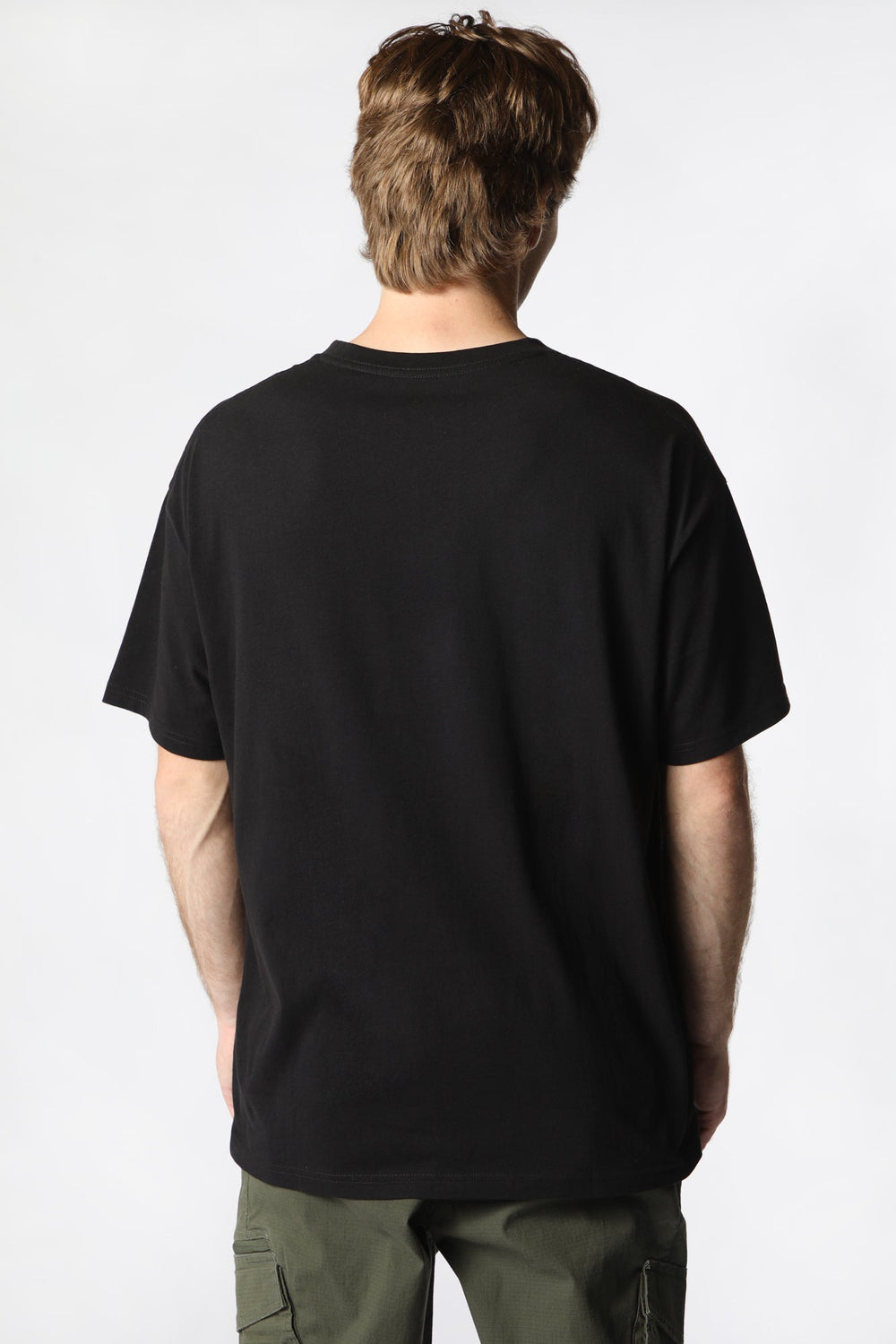 Amnesia Mens Graphic T-Shirt Black