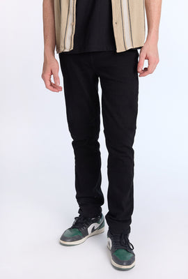 Jean slim noir homme