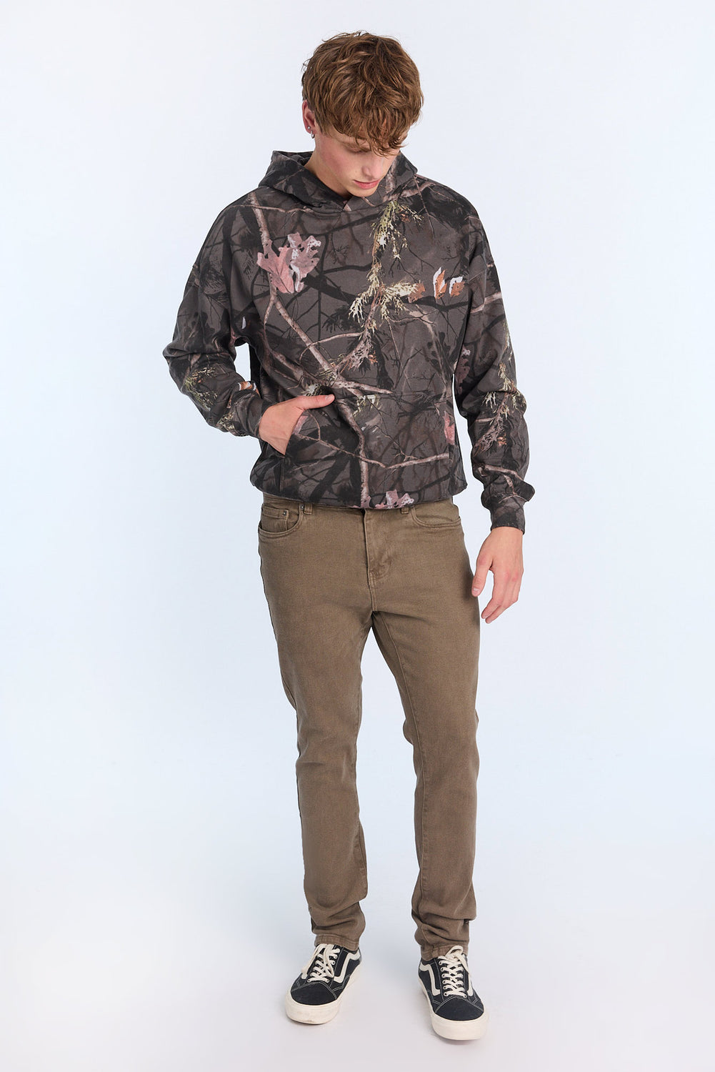 Jean coupe slim brun homme Jean coupe slim brun homme