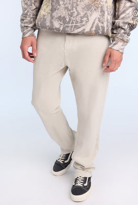 Jean à jambe droite homme