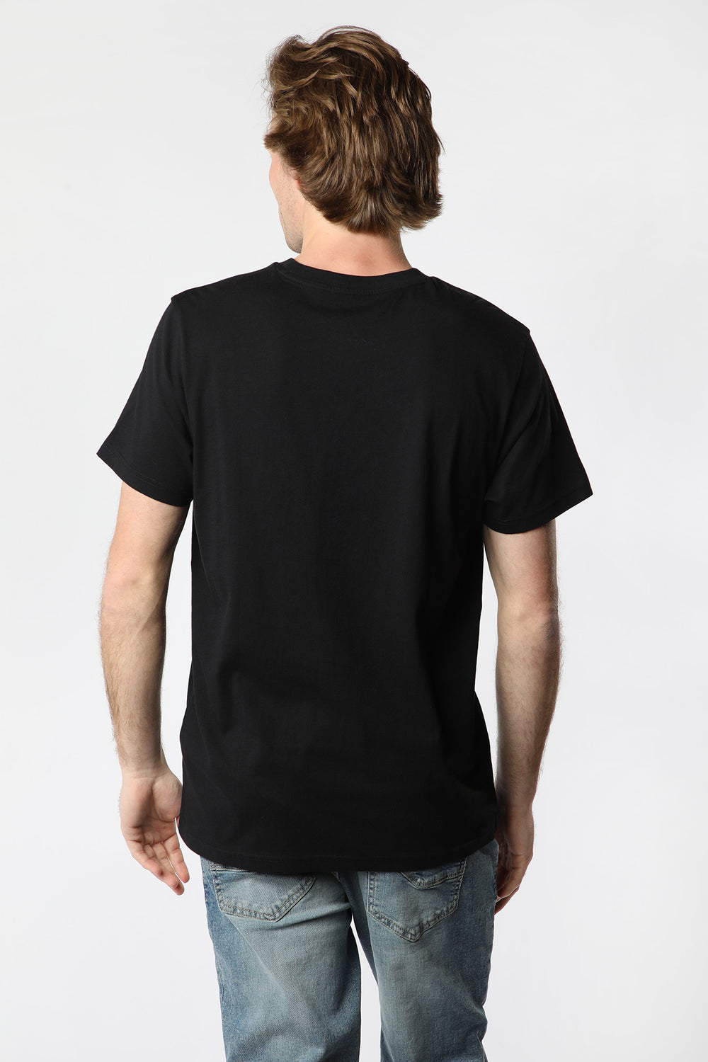 T-Shirt Avec Poche Amnesia Homme Noir